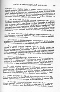 Turan Güneş'e Armağan Kitabından Çok Bilimli Eksende İşçi Sağlığı İş Güvenliği0003